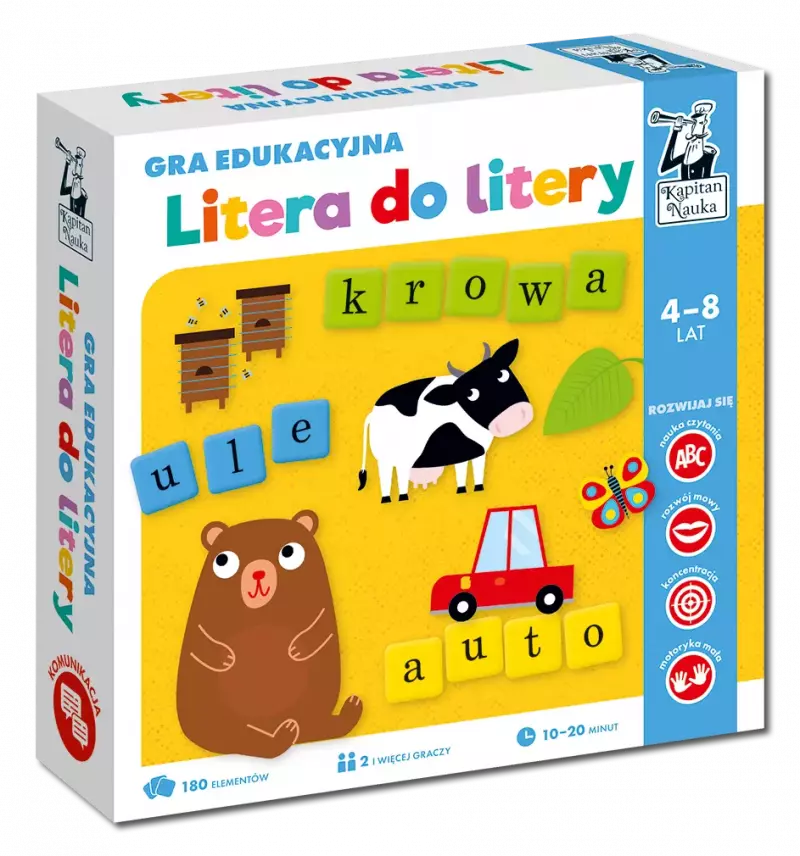 Litera do litery. Gra edukacyjna
