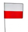 Flaga Polski na patyczku - zdjęcie