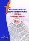 Polsko-angielski słownik tematyczny handlu zagranicznego - zdjęcie