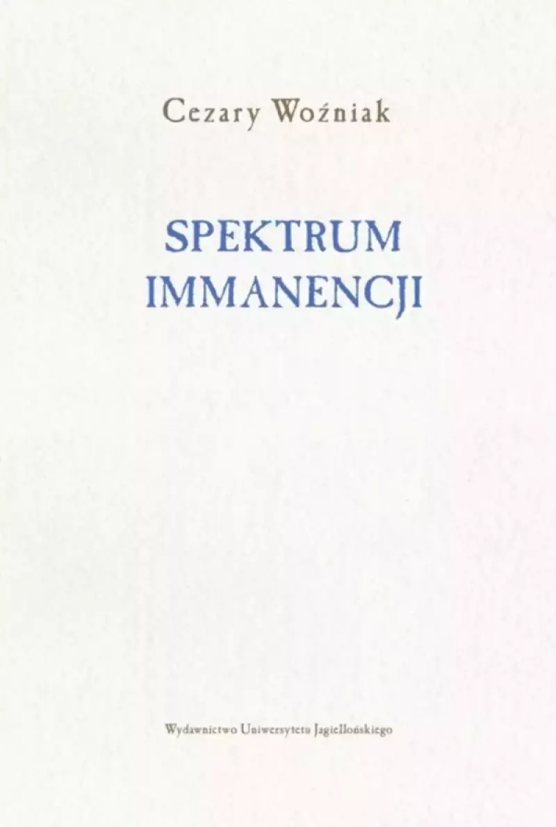 Spektrum immanencji Spektrum immanencji
