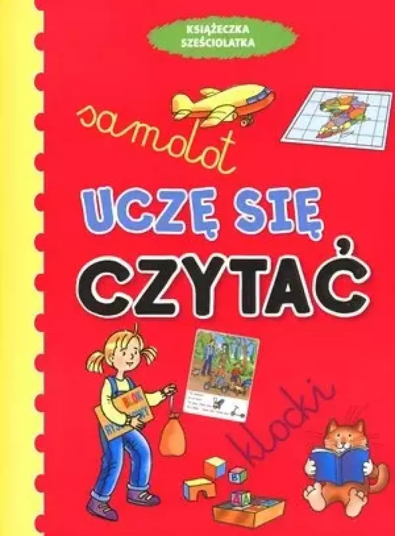 Uczę się czytać. Książeczka sześciolatka Uczę się czytać. Książeczka sześciolatka