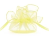 Organza Woreczki z organzy, j. żółty, 26cm (1 op. / 20 szt.) Partydeco (WRG6-084J) - zdjęcie