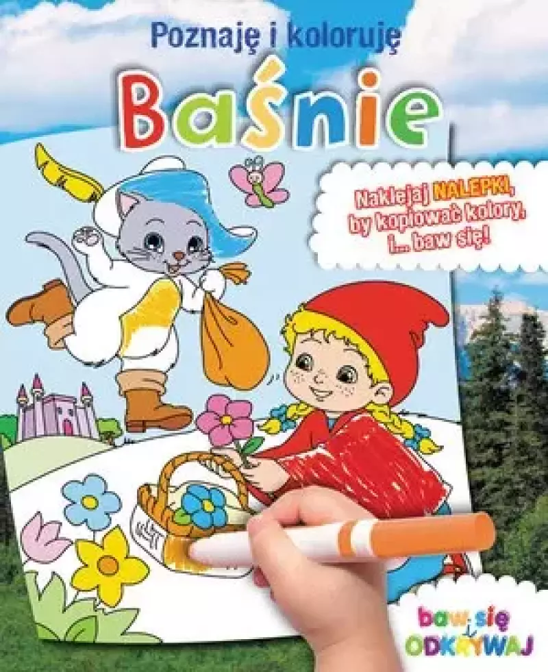 Baśnie. Poznaję i koloruję Baśnie. Poznaję i koloruję