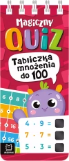 Magiczny quiz. Tabliczka mnożenia do 100. Na spirali - zdjęcie