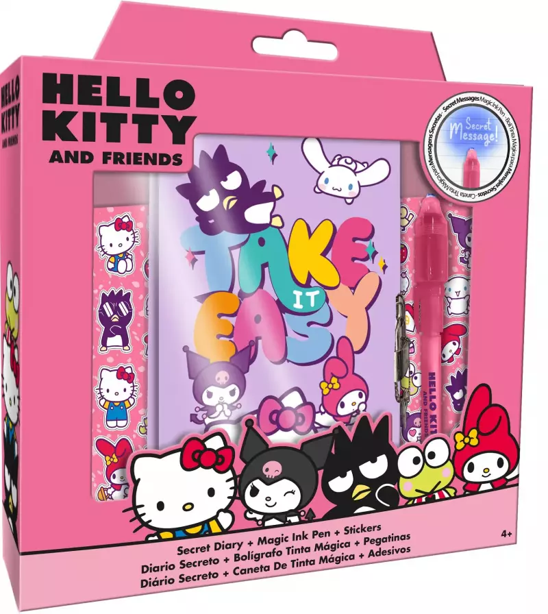 Pamiętnik z magicznym długopisem Hello Kitty HK50184 Pamiętnik z magicznym długopisem Hello Kitty HK50184