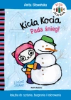 Kicia Kocia. Pada śnieg. Kolorowanka - zdjęcie