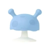 Mombella Gryzak Uspokajający Grzybek Mushroom na Ząbkowanie Light Blue 3m+ - zdjęcie