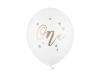 Balony 30 cm, One, Pastel Pure White (1 op. / 50 szt.) - zdjęcie