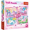 Puzzle 4w1. Jednorożce i magia - zdjęcie