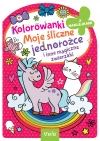 Kolorowanka z wykrojnikiem. Moje śliczne jednorożce i inne magiczne zwierzaki. Kolorowanka z wykrojnikiem - zdjęcie