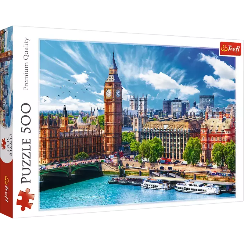 Puzzle 500 elementów. Słoneczny Londyn Puzzle 500 elementów. Słoneczny Londyn