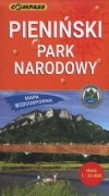 Pieniński Park Narodowy. Laminowana mapa, 1:25 000 - zdjęcie
