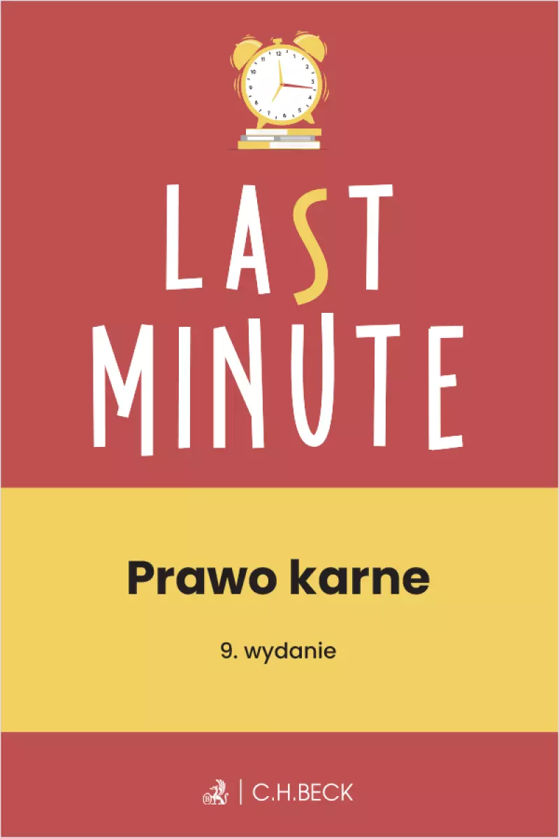 Last Minute. Prawo karne + testy online Last Minute. Prawo karne + testy online