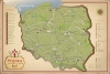 Polska Pielgrzyma. Mapka zdrapka - zdjęcie