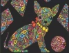 Kolorowanka Welwetowa Colorvelvet A4 Chihuahua - zdjęcie
