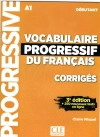 Vocabulaire progressif du Francais A1, klucz - zdjęcie