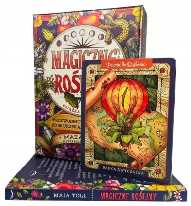 Magiczne rośliny (książka + karty) Magiczne rośliny (książka + karty)