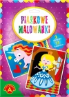 Piaskowe malowanki. Księżniczka i jednorożec - zdjęcie
