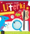 Poznaję i piszę literki. Książeczka z rowkami - zdjęcie