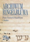 Archiwum Ringelbluma. Konspiracyjne Archiwum Getta Warszawy, tom 29a, Pisma Emanuela Ringelbluma - zdjęcie