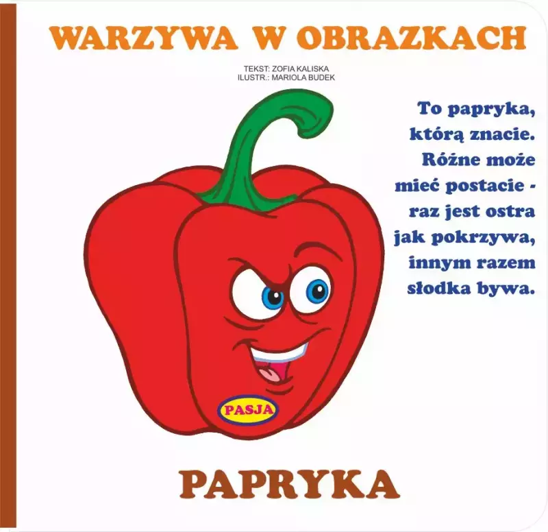 Warzywa w obrazkach. Papryka Warzywa w obrazkach. Papryka