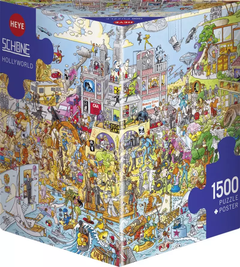 Puzzle 1500 elementów. Hollyworld, Schone Puzzle 1500 elementów. Hollyworld, Schone