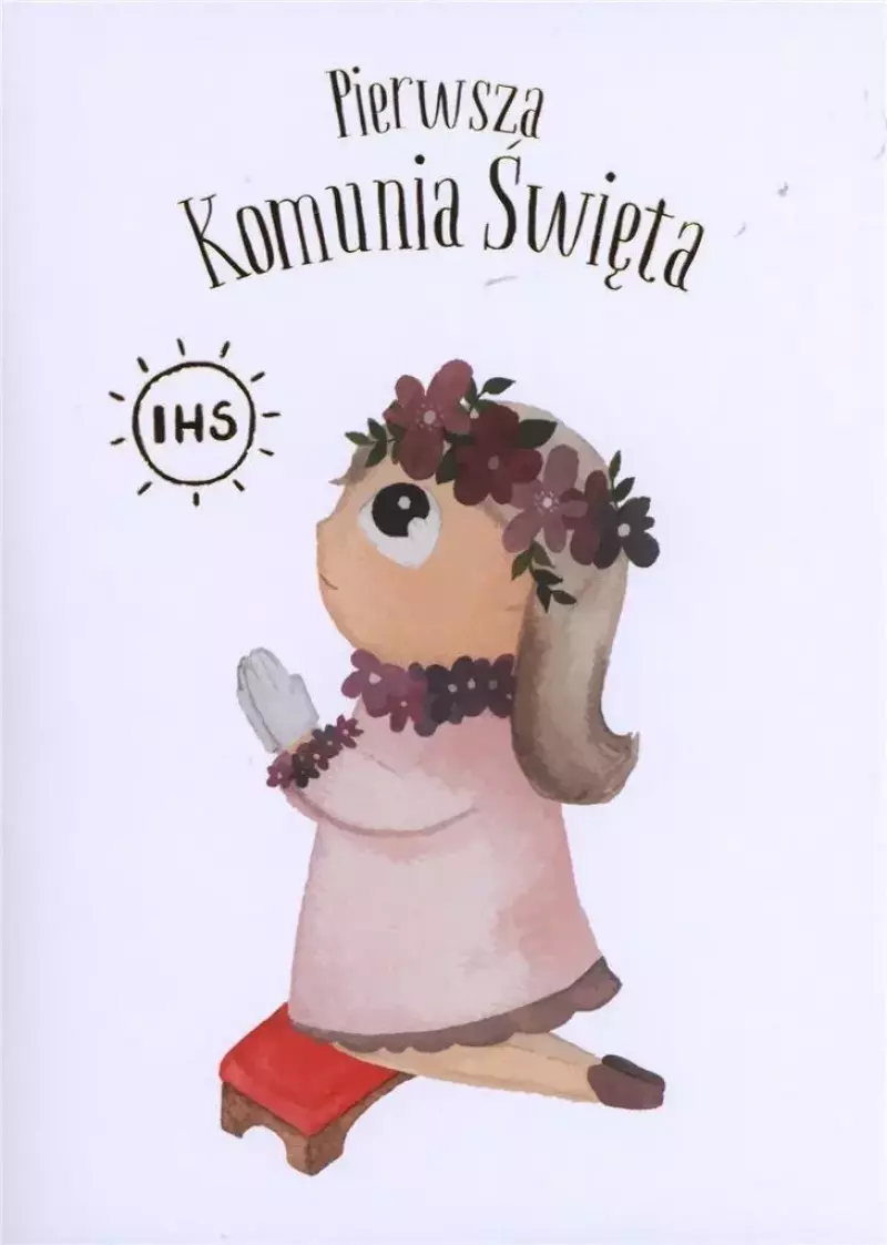 Karnet B6. Komunia, dziewczynka Karnet B6. Komunia, dziewczynka