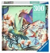 Puzzle 300 elementów. Moment. Koliber i motyle - zdjęcie