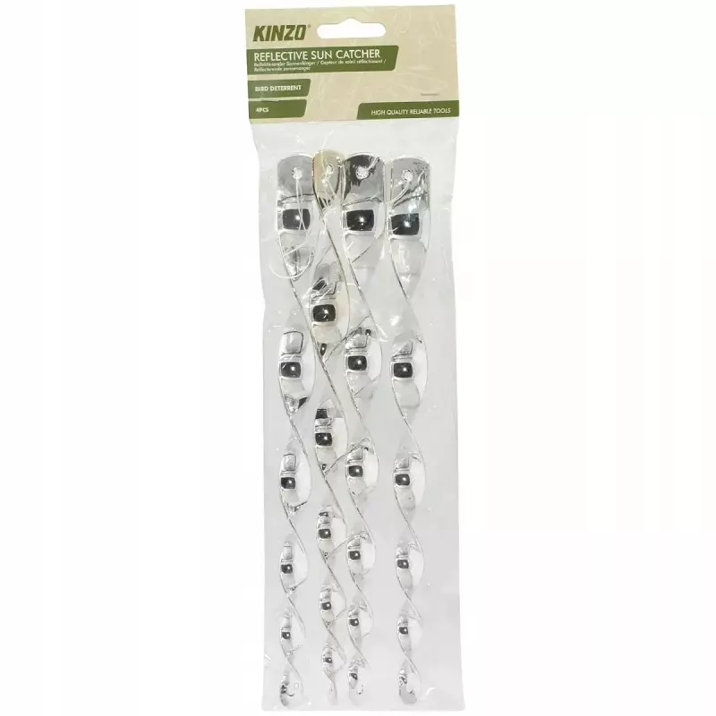 Odblaskowe Zawieszki Anty Ptaki 29 Cm 4SZT