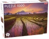 Puzzle 1000 elementów. Landscape Fields in Indonesia - zdjęcie