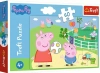 Puzzle 60 elementów. Świnka Peppa. Zabawy w gronie przyjaciół - zdjęcie