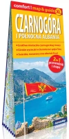 Czarnogóra i północna Albania. Laminowany map&guide XL. 2 w 1: przewodnik i mapa - zdjęcie