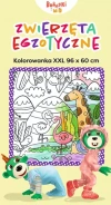 Bobaski i Miś. Kolorowanka XXL. Zwierzęta egzotyczne - zdjęcie