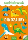 Dinozaury. Kolorowanka A4. Wesołe kolorowanki - zdjęcie