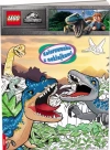 LEGO Jurassic World. Kolorowanka z naklejkami - zdjęcie