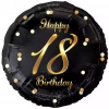 Balon foliowy 18 Happy 18 Birthday - zdjęcie