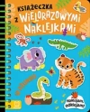 Książeczka z wielorazowymi naklejkami. W dżungli. Naklejam, odklejam! - zdjęcie