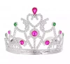 Diadem księżniczki z kolorowymi kamykami - zdjęcie