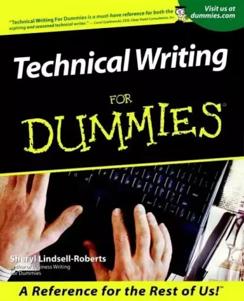 Technical Writing For Dummies Technical Writing For Dummies