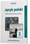 Język polski 2. Linia I. Część 1-2. Maturalne karty pracy. Zakres podstawowy - zdjęcie