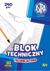 Blok techniczny A4 250 g, 10 arkuszy (10 sztuk) - zdjęcie