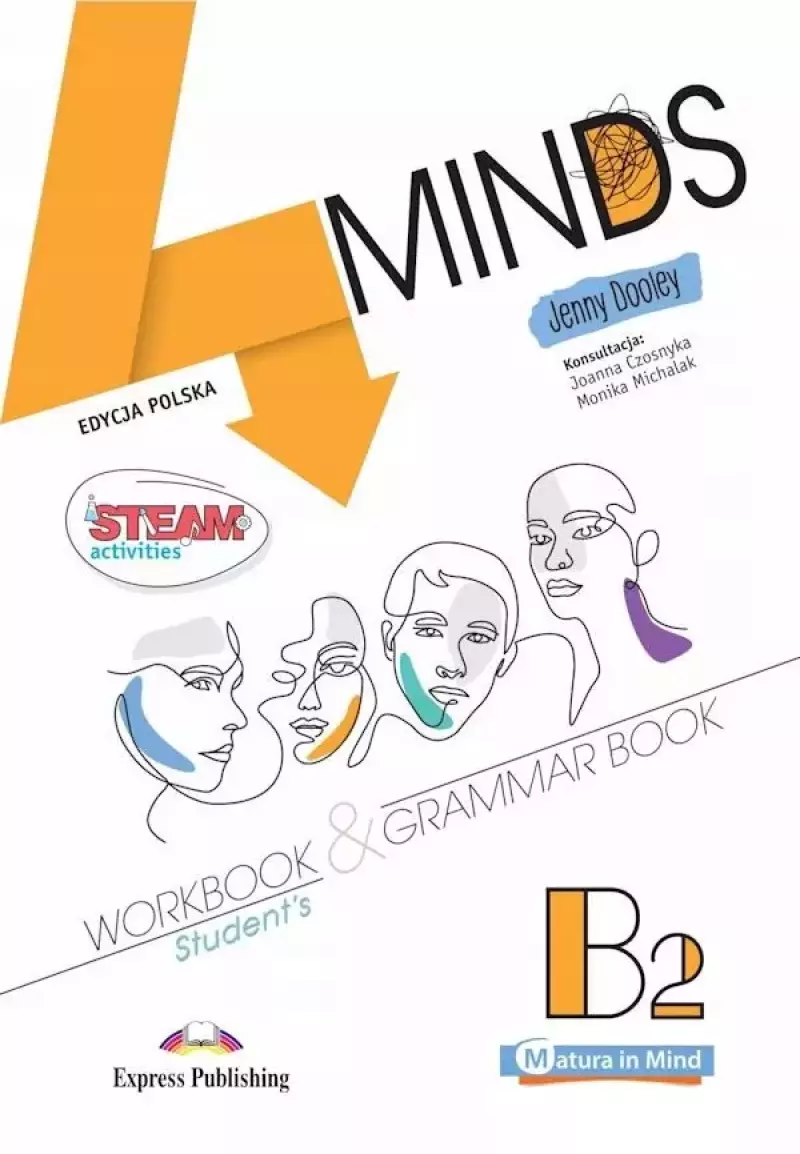 4 Minds B2. Student's Workbook & Grammar Book + kod DigiBook 4 Minds B2. Student's Workbook & Grammar Book + kod DigiBook