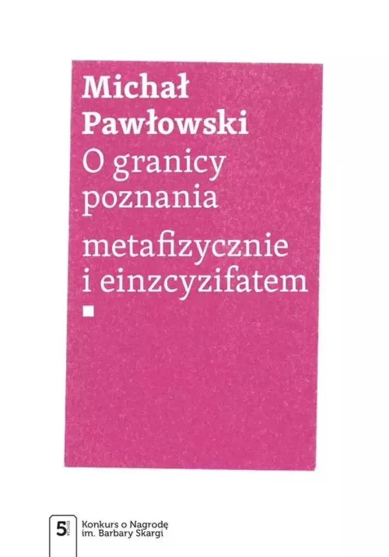 O granicy poznania O granicy poznania