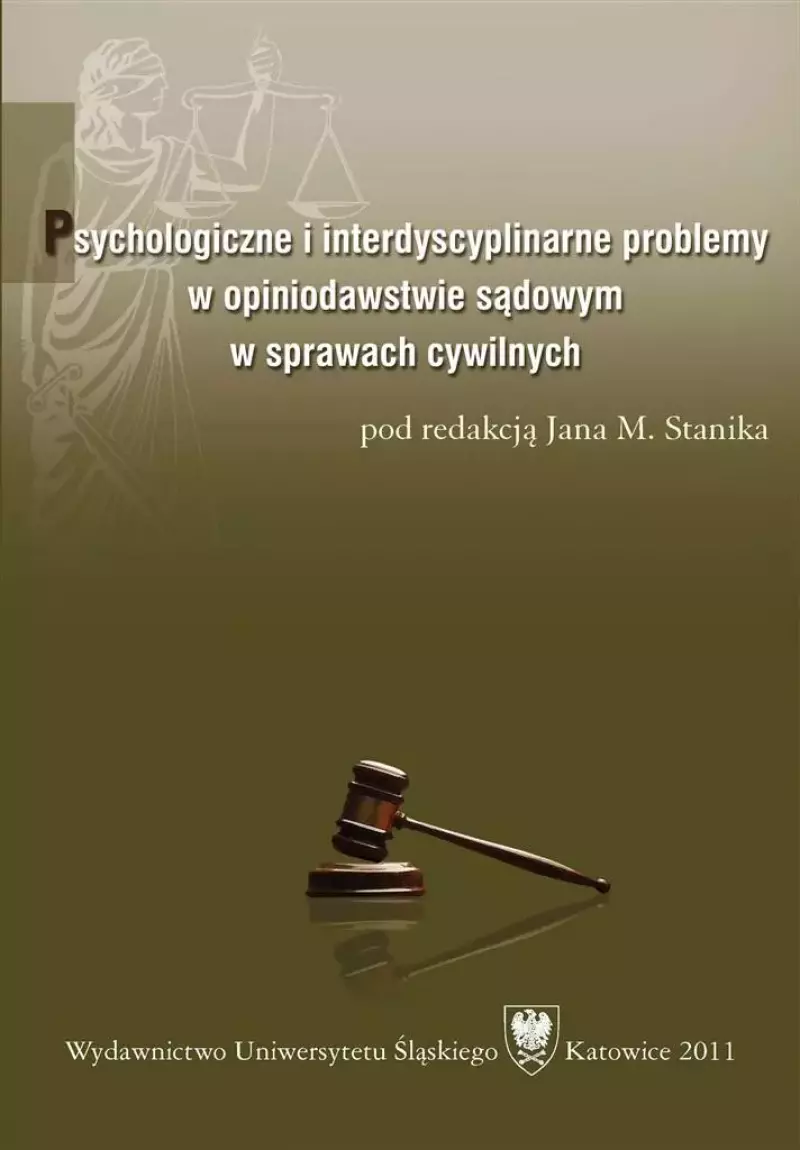 Psychologiczne i interdyscyplinarne problemy... Psychologiczne i interdyscyplinarne problemy...