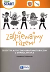 Pewny start. Zaśpiewajmy razem. Zeszyt plastyczno-grafomotoryczny z symbolami PCS - zdjęcie
