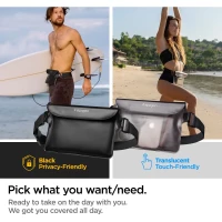 Spigen A620 Universal Waterproof Waist Bag Black, zdjęcie 3