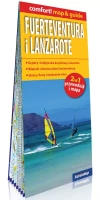 Fuerteventura i Lanzarote; laminowany map&guide (2w1: przewodnik i mapa) - zdjęcie