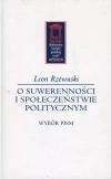 O suwerenności i społeczeństwie politycznym. Wybór pism - zdjęcie