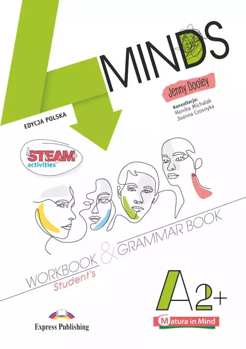 4 Minds A2+. Student's Workbook & Grammar Book + kod DigiBook 4 Minds A2+. Student's Workbook & Grammar Book + kod DigiBook