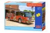 Puzzle 180 elementów. Wóz strażacki - zdjęcie